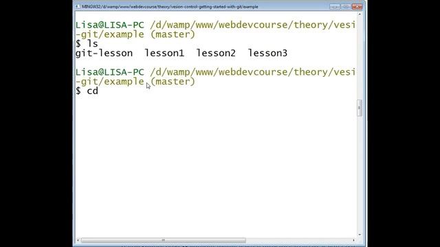 1. Version control: getting started with git - tab key смотреть онлайн