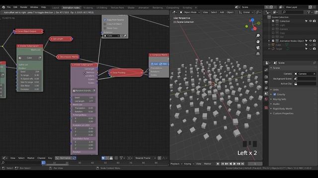 [Tut] Tornado of objects - blender animation nodes; preset-workflow смотреть онлайн