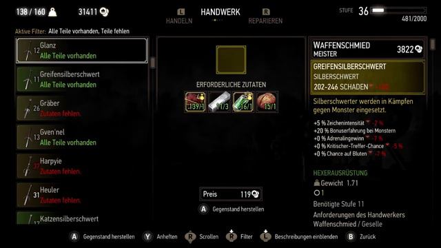 Wir bauen die Wolfrüstung Let’s Play The Witcher 3 Complete Edition Part 191 Nintendo Switch Deutsc смотреть онлайн