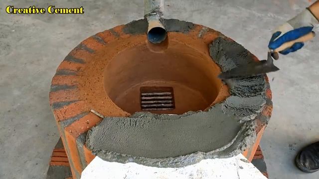 Как сделать дровянную печь своими руками из кирпичей!!! смотреть онлайн