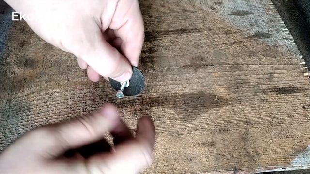 Самодельный отрезной диск для бормашинки / Крепление диска бормашинки #diy #лайфхаки смотреть онлайн
