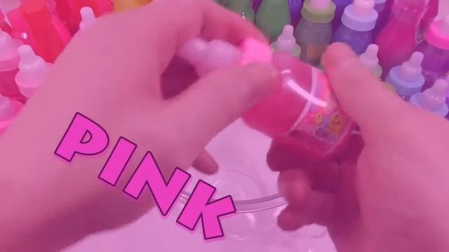 Разноцветные водяные шары с блестками , эластичный слайм Учим цвета смотреть онлайн