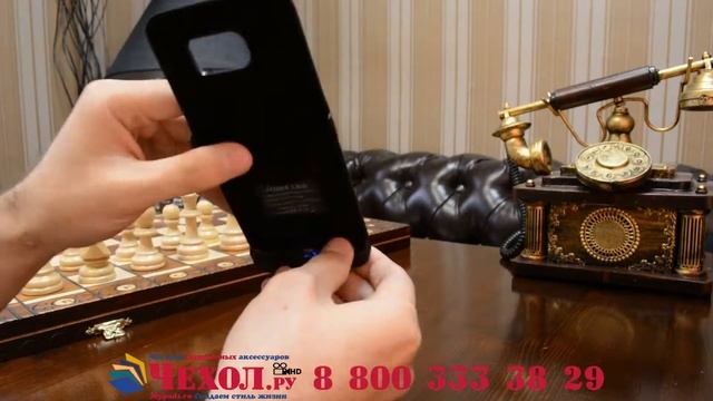 Аккумулятором большой повышенной расширенной ёмкости 8000mAh для Samsung Galaxy S7 Edge