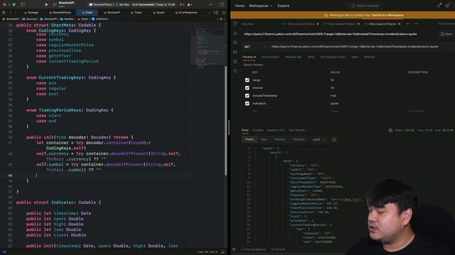 Build Swift Charts Stocks App - Part 1 - Yahoo Finance API Service - SwiftUI смотреть онлайн