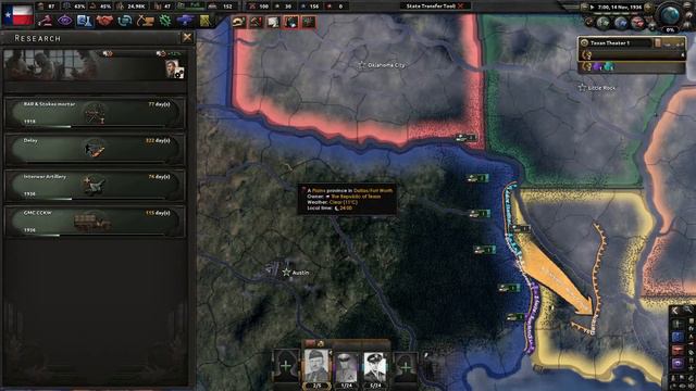 Rise of the Lone Star Empire! - Hoi4 USA States Redux: Texas (Fascist) #1 смотреть онлайн