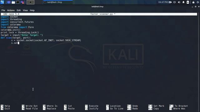 EP6 PT2 - Building a Python PortScanner || Hacking Tools || Offensive Python for Ethical Hackers смотреть онлайн