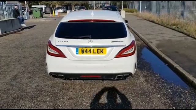 Mercedes CLS 63 AMG S Shooting Brake RHD RWD Revs,sound M157