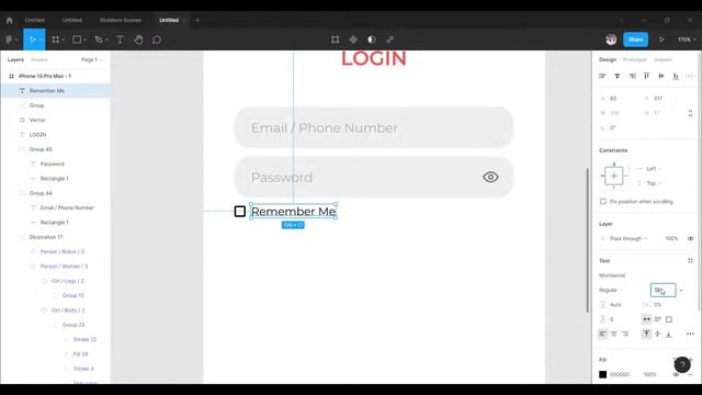 Mobile Login page Design | Made with Figma смотреть онлайн