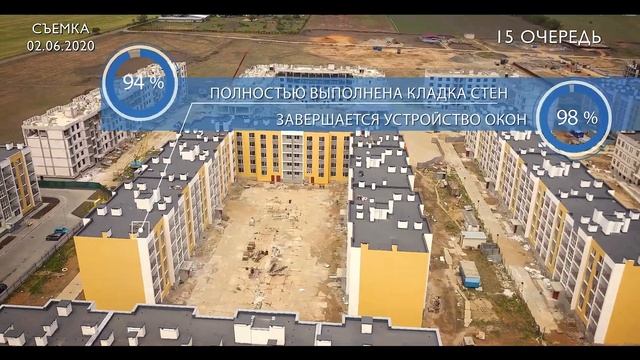 "Седьмое небо": видеоотчет со стройплощадки от 02 июня 2020 года смотреть онлайн