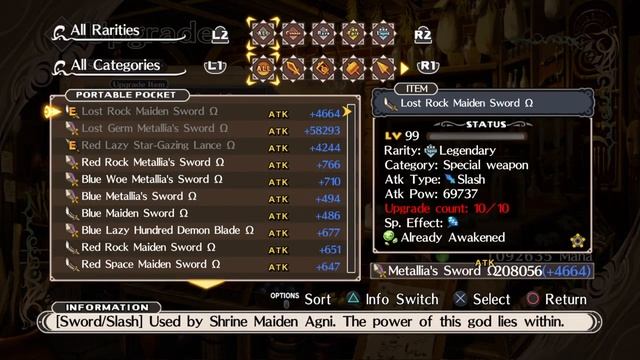 The Witch and the Hundred Knight: Upgrading Weapon with itself o_O смотреть онлайн