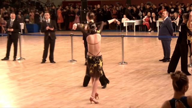 Danila Kuzmenko - Valeria Kozlova | R1 Rumba | 1st Block of Russian Championships смотреть онлайн