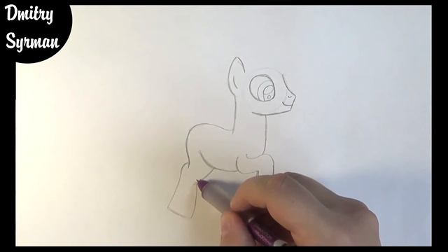 How to draw pony Soarin, my little pony, Как нарисовать пони Соарин смотреть онлайн