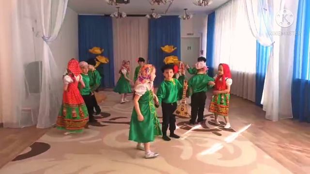 МБДОУ 234 Танец "Балалайка" группа Вишенка. смотреть онлайн