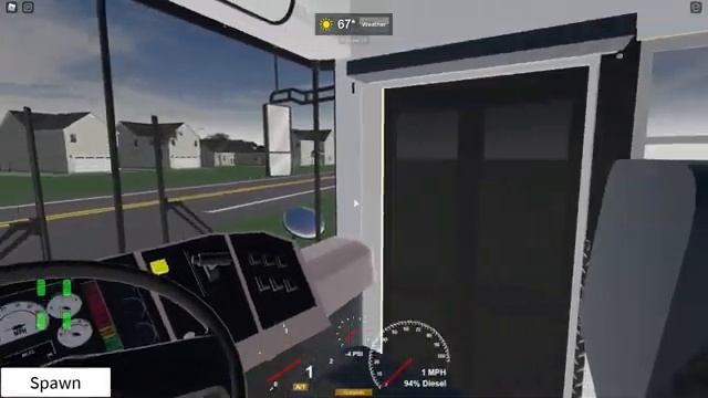 ROBLOX North America school Bus route SIMULATION смотреть онлайн