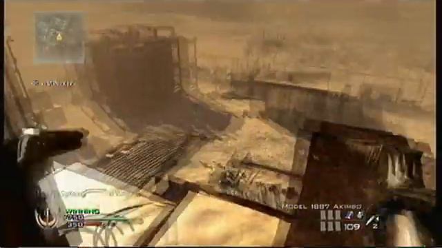 Modern warfare 2 - Model 1887 Akimbo power-test. смотреть онлайн