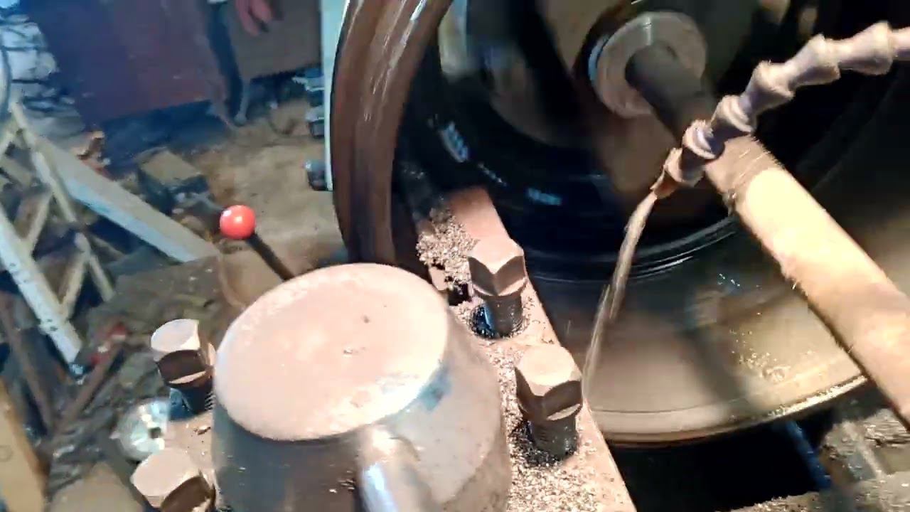 Тормозной барабан КамАЗ - проточка смотреть онлайн