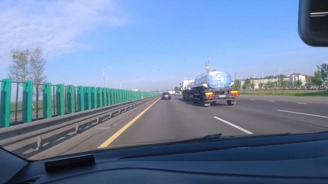 Движение по МКАД. Несколько советов пригодящихся НОВИЧКУ. смотреть онлайн