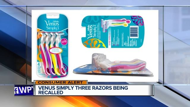 Gillette recalls women's Venus Simply3 razors due to misaligned blades смотреть онлайн