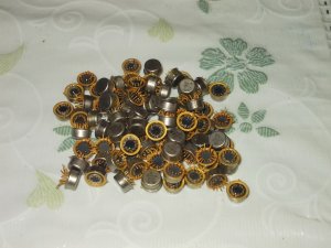 СОДЕРЖАНИЕ ЗОЛОТА В СОВЕТСКИХ УД1А ,80 ШТУК .#драгметаллы #аффинаж #гидразин #советские #радиодетали