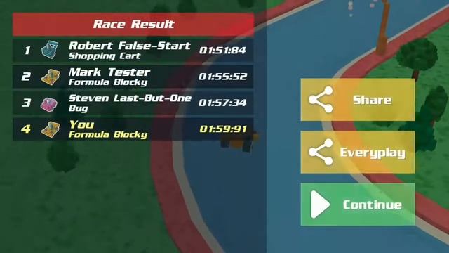 Blocky Racing [Android - Gameplay] HD смотреть онлайн