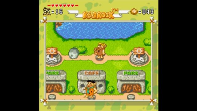 Прохождение игры : The Flintstones: The Treasure of Sierra Madrock . Super Nintendo.Первая часть . смотреть онлайн