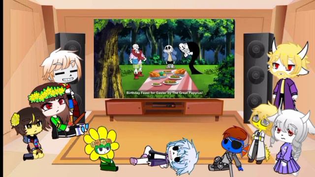 Undertale react to Sans and Dadster (Undertale Animated Series Funny Animation) |Credit Description смотреть онлайн