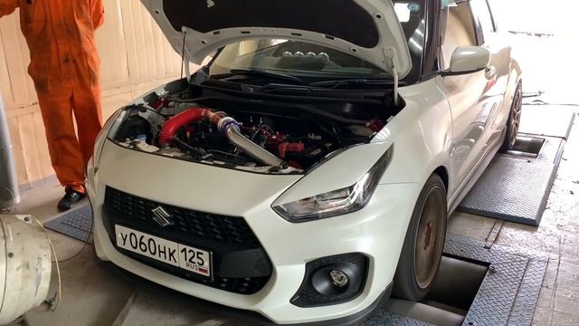 Сузуки Свифт Спорт 230 л.с - 230馬力スイフトスポーツ/ 230HP SWIFTSPORT/ZC33S HKS GT III