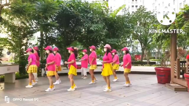 💃OH OH OH - LINE DANCE. DEMO : HAPPY COLORFUL GB. смотреть онлайн
