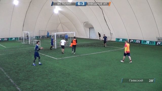 ФК Полип - Заводные апельсины 2 14:3 (видеообзор)