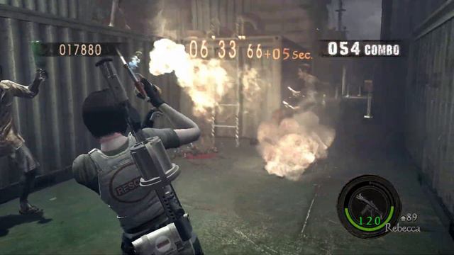 Resident Evil 5 Mercenaries Reunion - Solo - Ship Deck - 1,026,405 (Rebecca) смотреть онлайн