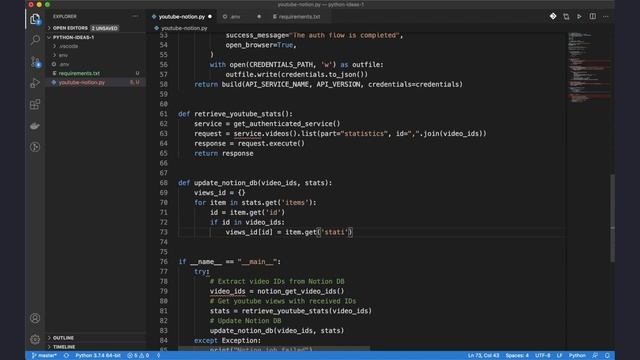 Quick Python Automation: Notion and Youtube APIs смотреть онлайн