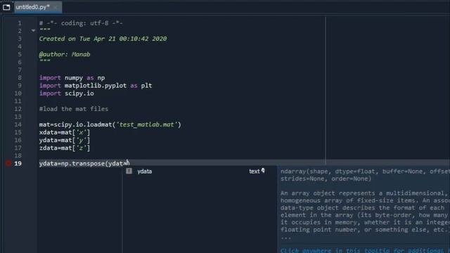 How to open Matlab's "mat" files in Python | Import and plot from mat смотреть онлайн