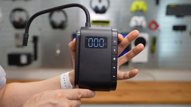 Baseus Portable Tire Inflator смотреть онлайн