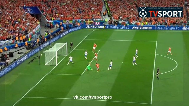 Рoссия - Уэльc 0-3 (20.06.16)