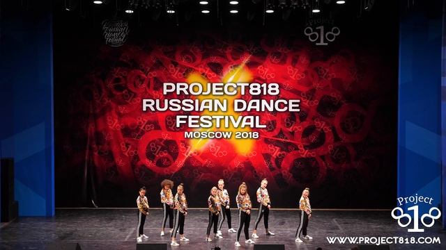 ESTRELLAS DANCE FAMILY ✪ RDF18 ✪ Project818 Russian Dance Festival ✪ JUNIORS BEGINNERS смотреть онлайн