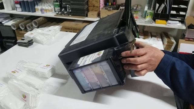 Epson L210 L382 L3050 L3060 L386 mürekkep pedi değişimi waste ink pad change смотреть онлайн