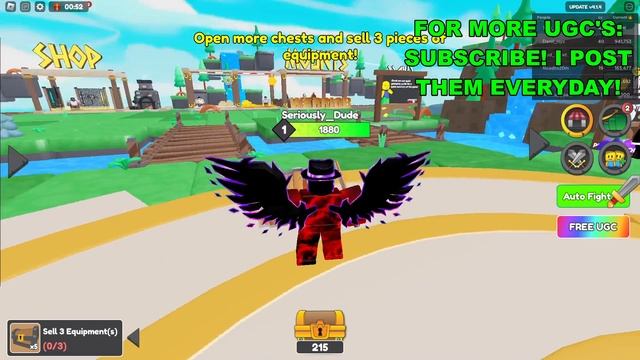 How To Get Shadow Katana in Chest Hero Simulator (ROBLOX FREE LIMITED UGC ITEMS) смотреть онлайн