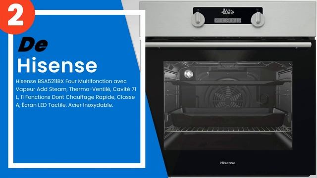 Les 4 meilleurs fours encastrables multifonctions hisense смотреть онлайн