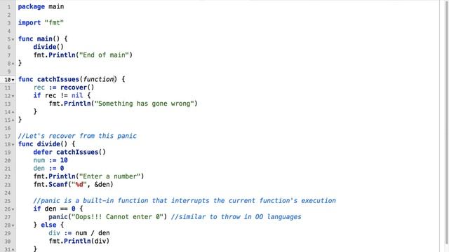 panic & recover in Go Lang (Music only) смотреть онлайн