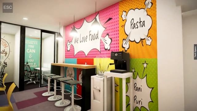 Walk through the Okay, a Co-Working Space | Open office design | FlipSpace смотреть онлайн