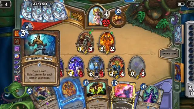 Hearthstone: Priest vs Hakkar Druid (funny end) смотреть онлайн