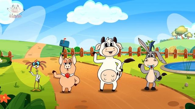 A Bailar Con la Vaca Lola y Sus Amigos | La Vaca Lola | Canciones infantiles смотреть онлайн