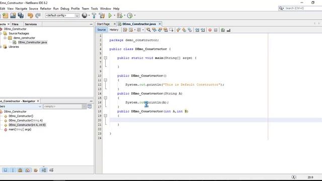 How to make Constructor and use into java смотреть онлайн
