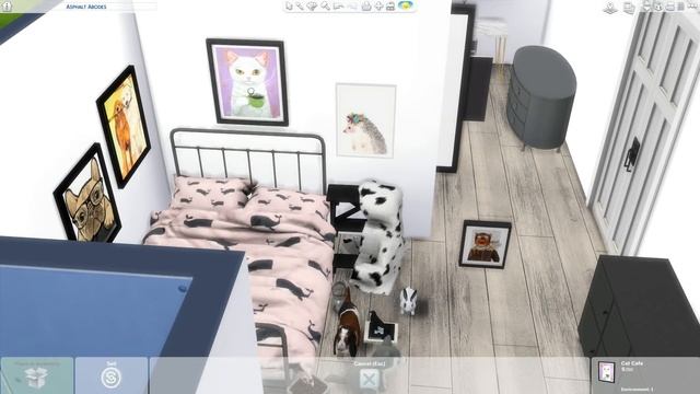 THE SIMS 4: SPEED BUILD // OPPOSITES // ANIMAL LOVER VS MATERIALISTIC смотреть онлайн