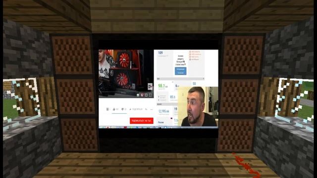 как построить рабочий телевизор в майнкрафт || гайд #2 смотреть онлайн