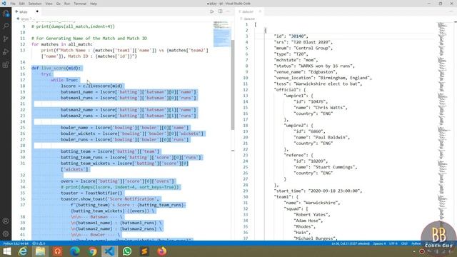 IPL Special Python Project | IPL | IPL 2021 | Python Project | Python Tutorial | BB Coder Guy смотреть онлайн