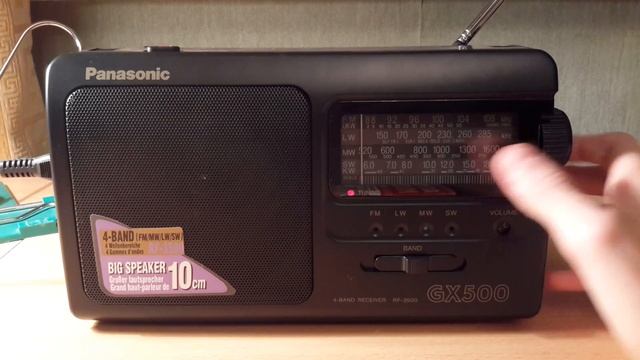 Обзор радиоприёмника panasonic GX500 смотреть онлайн