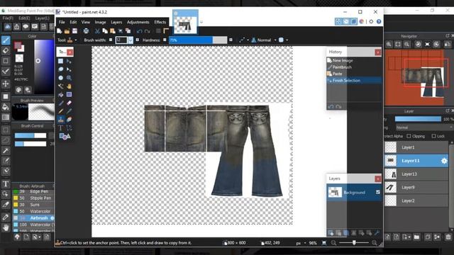 realistic jeans roblox clothing speed design // medibang смотреть онлайн