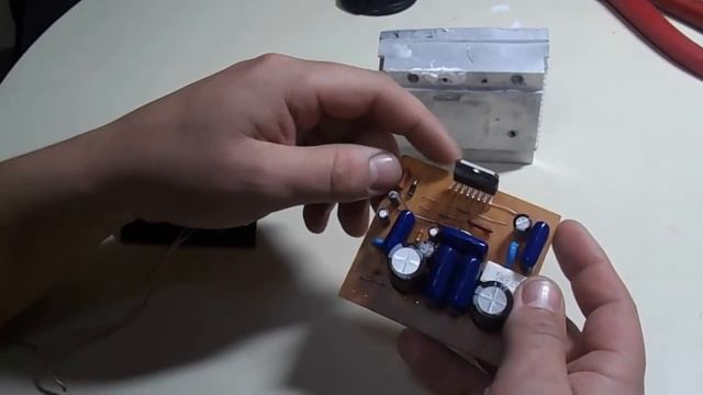 Простой мощный усилитель на TDA7294