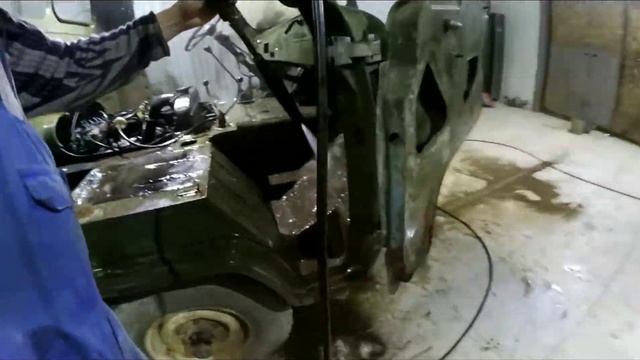 ПОКРАСКА УАЗА(ГОЛОВАСТИКА). смотреть онлайн